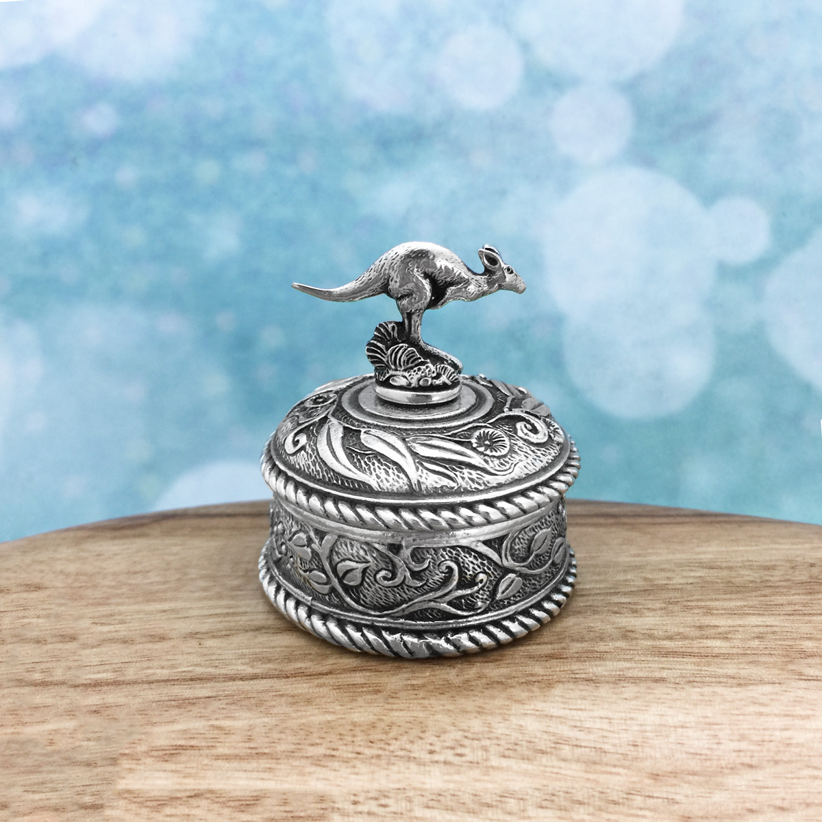 Kangaroo Australian Souvenir Jewellery Box Premium Australian Made Gift