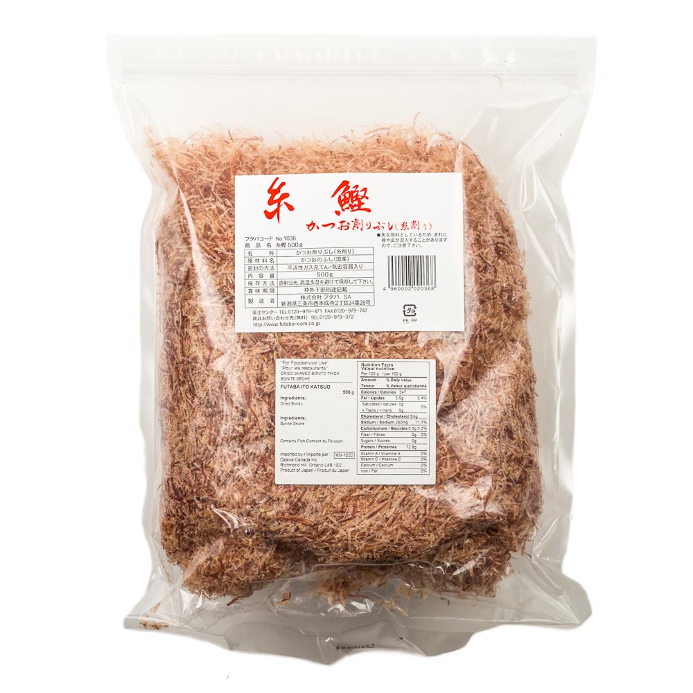 Futaba Ito Katsuo (Bonito Flakes), 500g Ozawa Canada