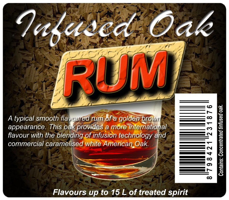 Oz Brew Infused Oak Rum Oz Brew