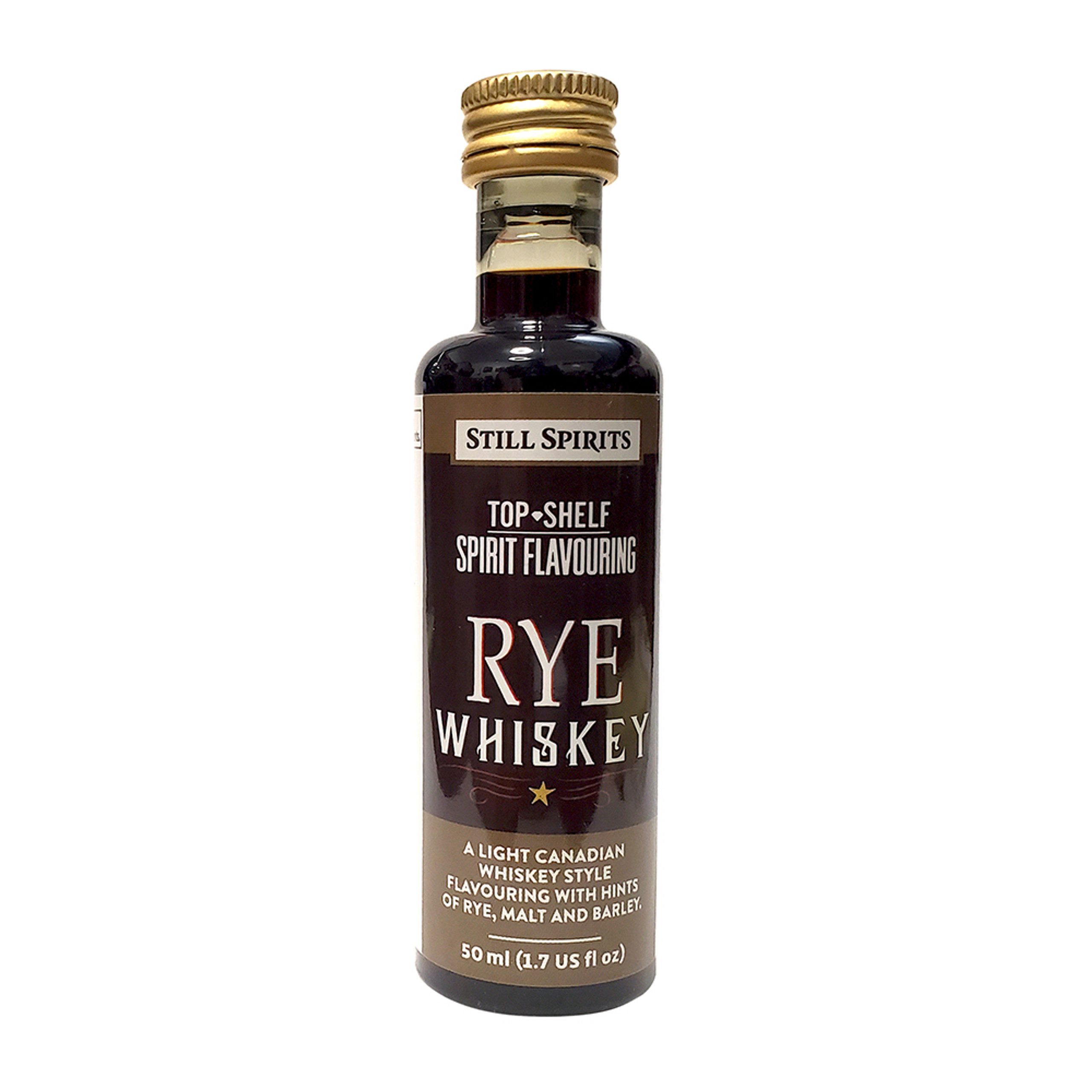 SS Top Shelf Rye Whiskey Oz Brew