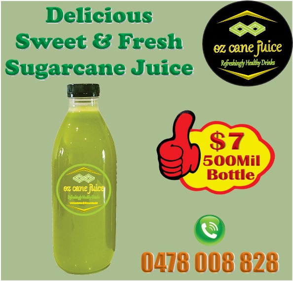 500 mL Fresh & Sweet 100 Sugarcane Juice OZ Cane Juice