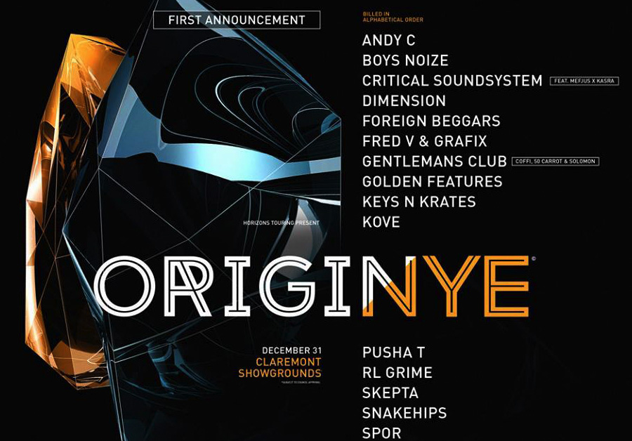 Perth's 2015/2016 Origin NYE Lineup Announced!