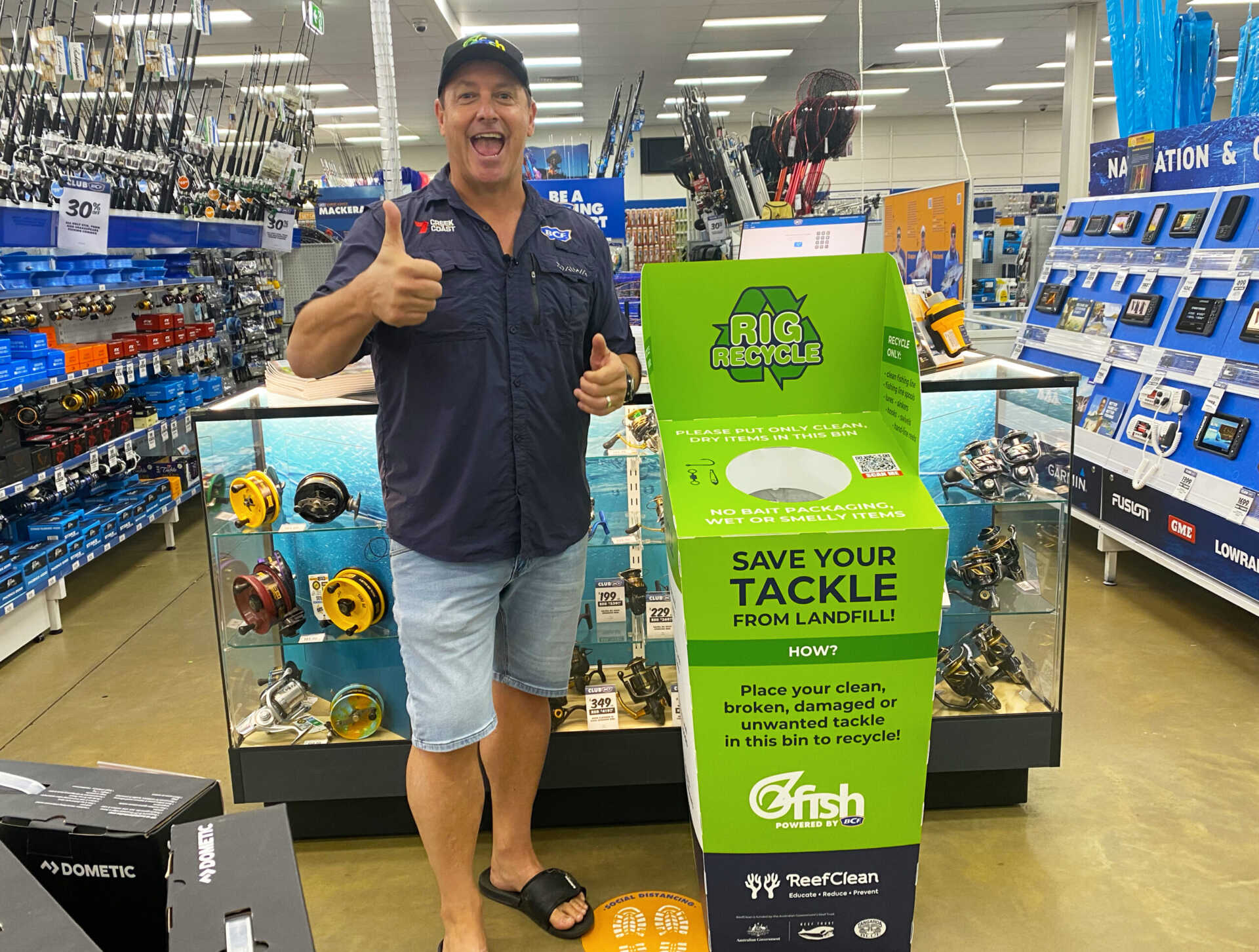 BCF to tackle fishing waste with new Rig Recycle bins OzFish Unlimited