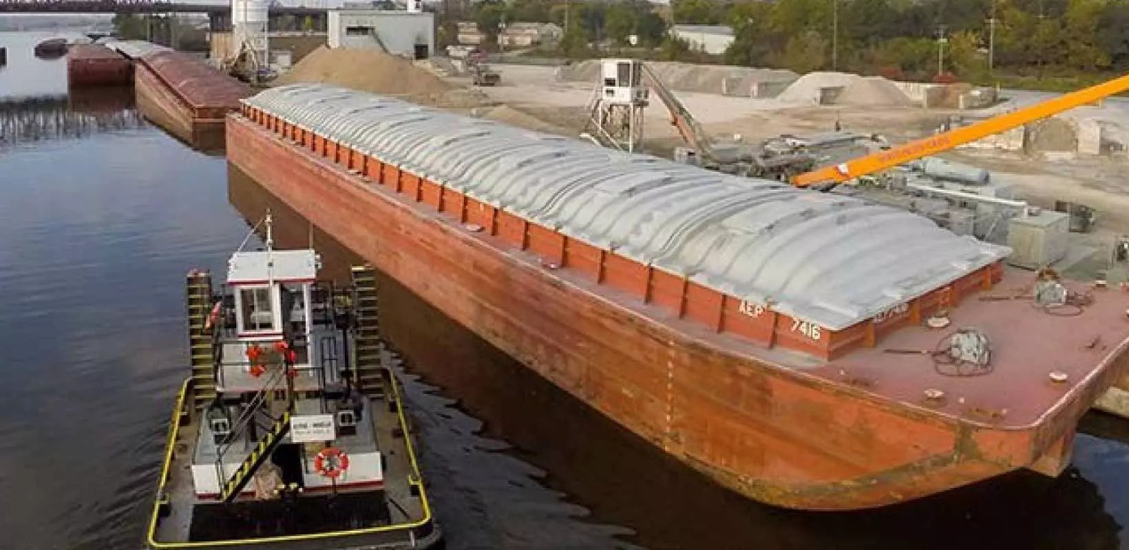 Barge Cover Handling What You Need to Know Ozinga