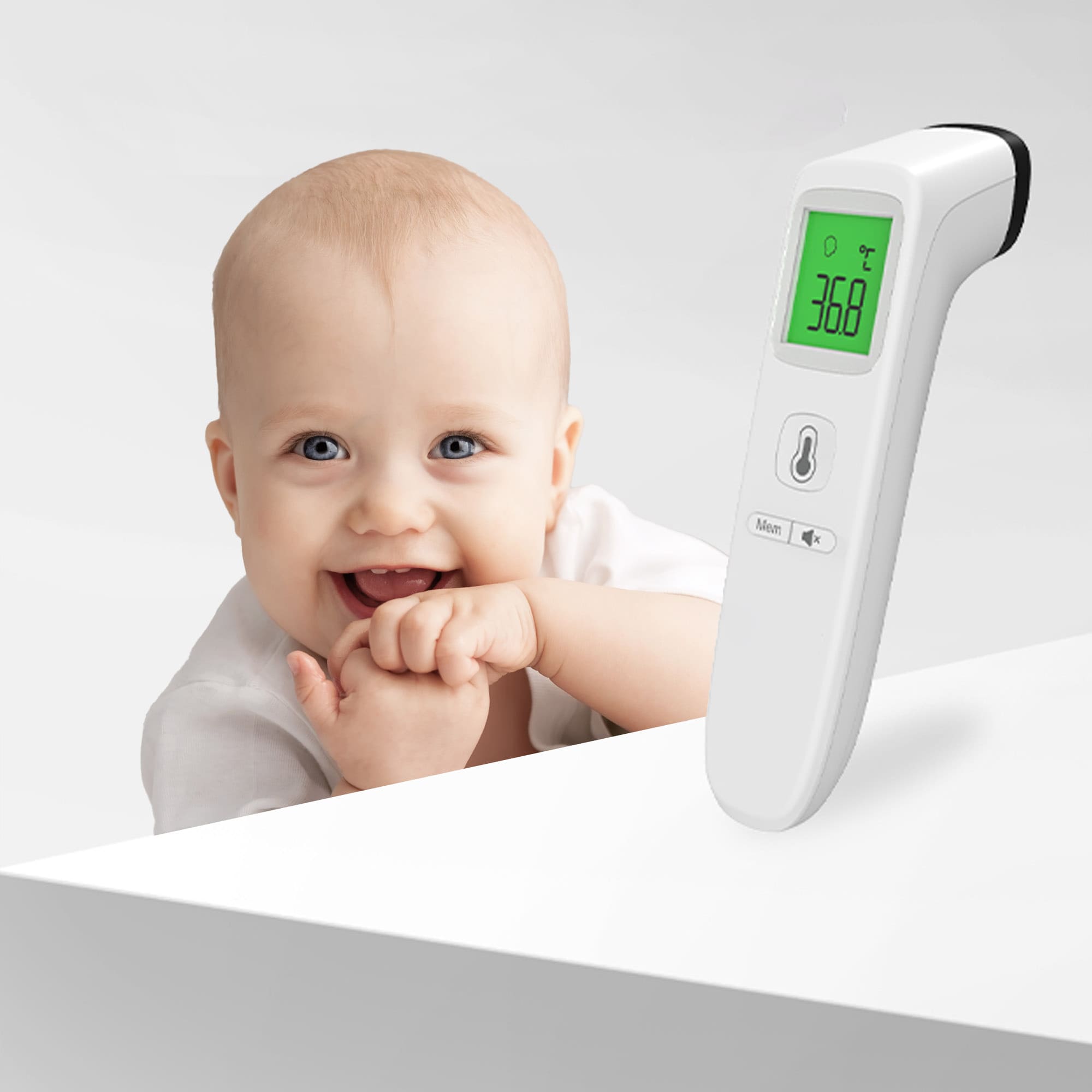 Digital Thermometer Contactless for Baby Adult and Family Forehead
