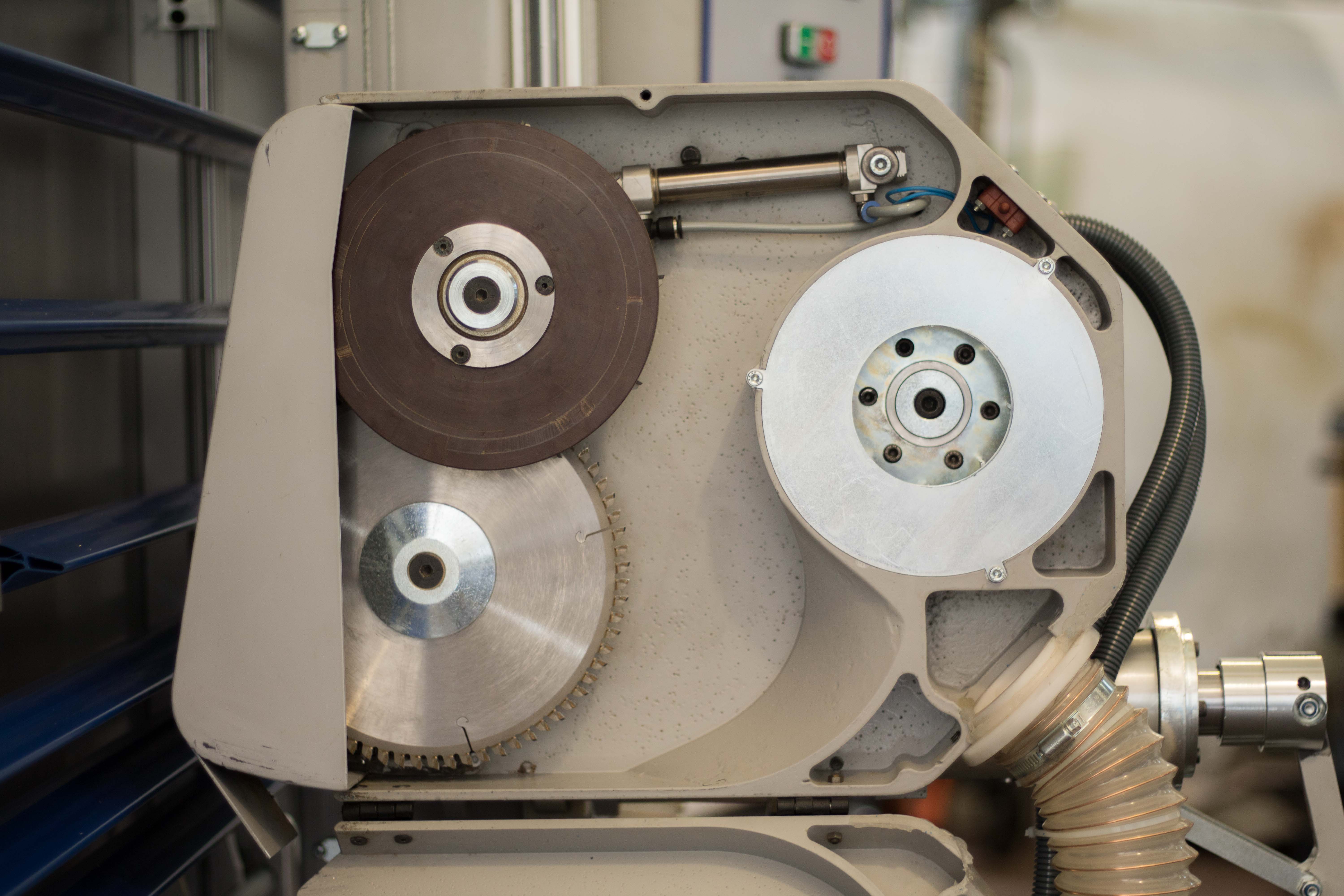 Vertical Panel Saw Double Blade System Ozman Machine