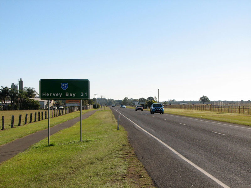 Ozroads QLD State Route 57 (MaryboroughHervey Bay)