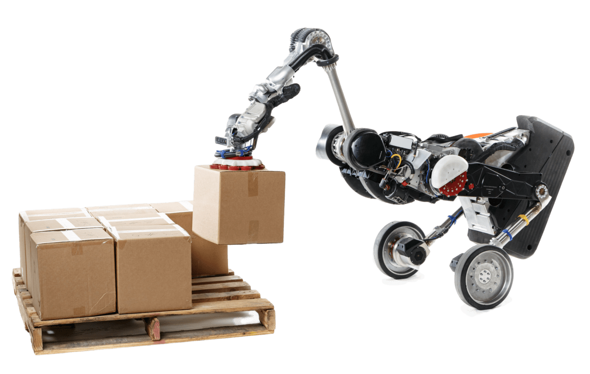 The Mobile Robot for moving boxes Oz Robotics