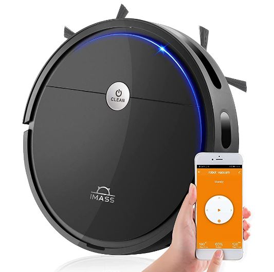 IMASS Wireless WiFi Robotic Wet and Dry Vacuum Cleaner ESLAM