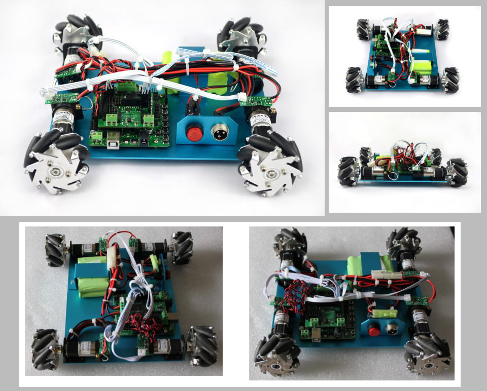 Mecanum Wheel Arduino Robot Kit 10021 Oz Robotics
