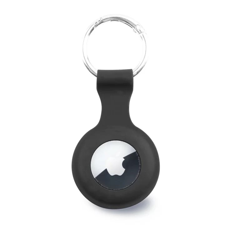 TagIt Protective AirTag Key Ring (Black) Oz Robotics