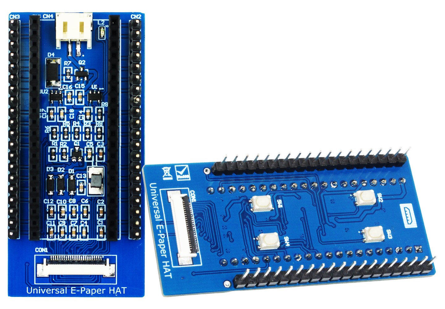 Universal ePaper HAT based on Raspberry Pi Pico, Universal EPaper