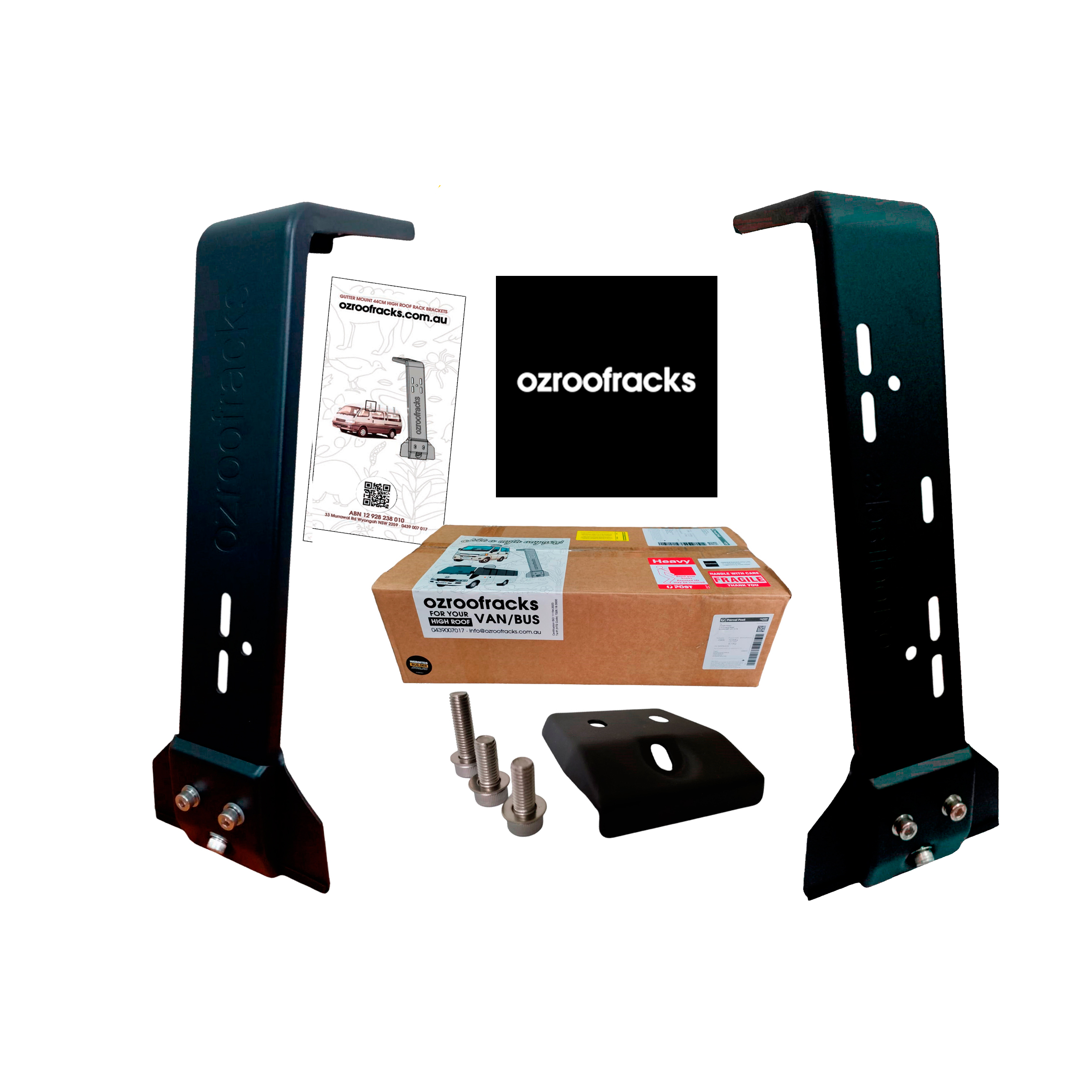 ozroofracks 10x high roof rack brackets gutter Mount Brackets