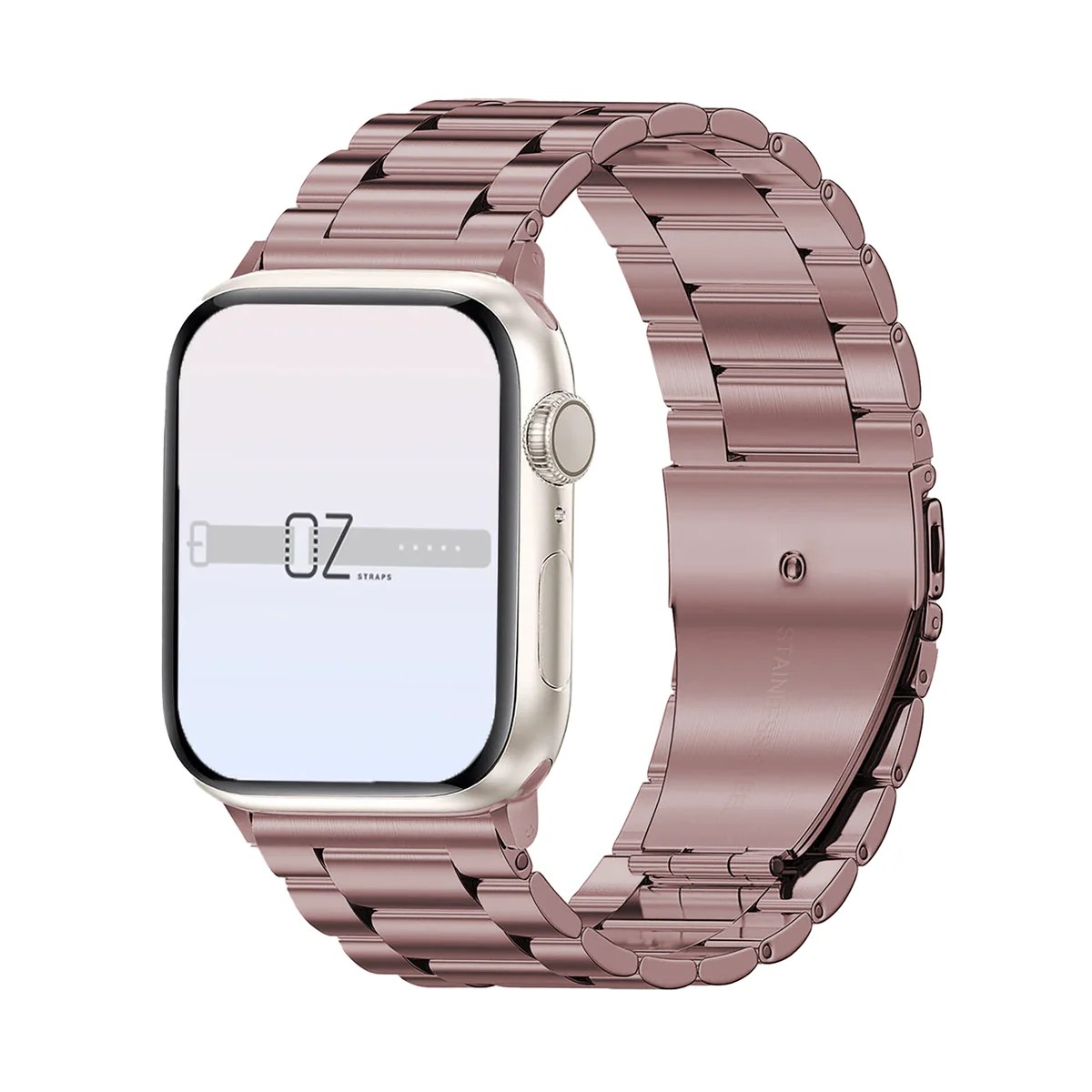 Rose Gold Classic Stainless Steel Loop Apple Watch Bands Australia