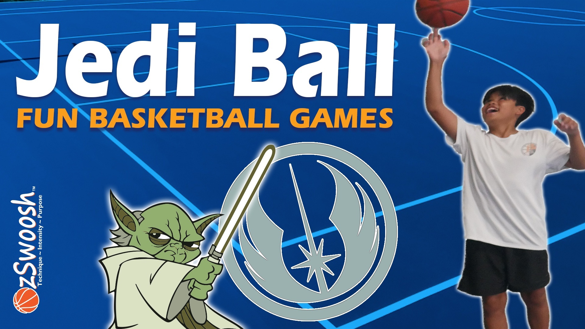 Jedi Ball Defense Youth Basketball Passing Game Ozswoosh