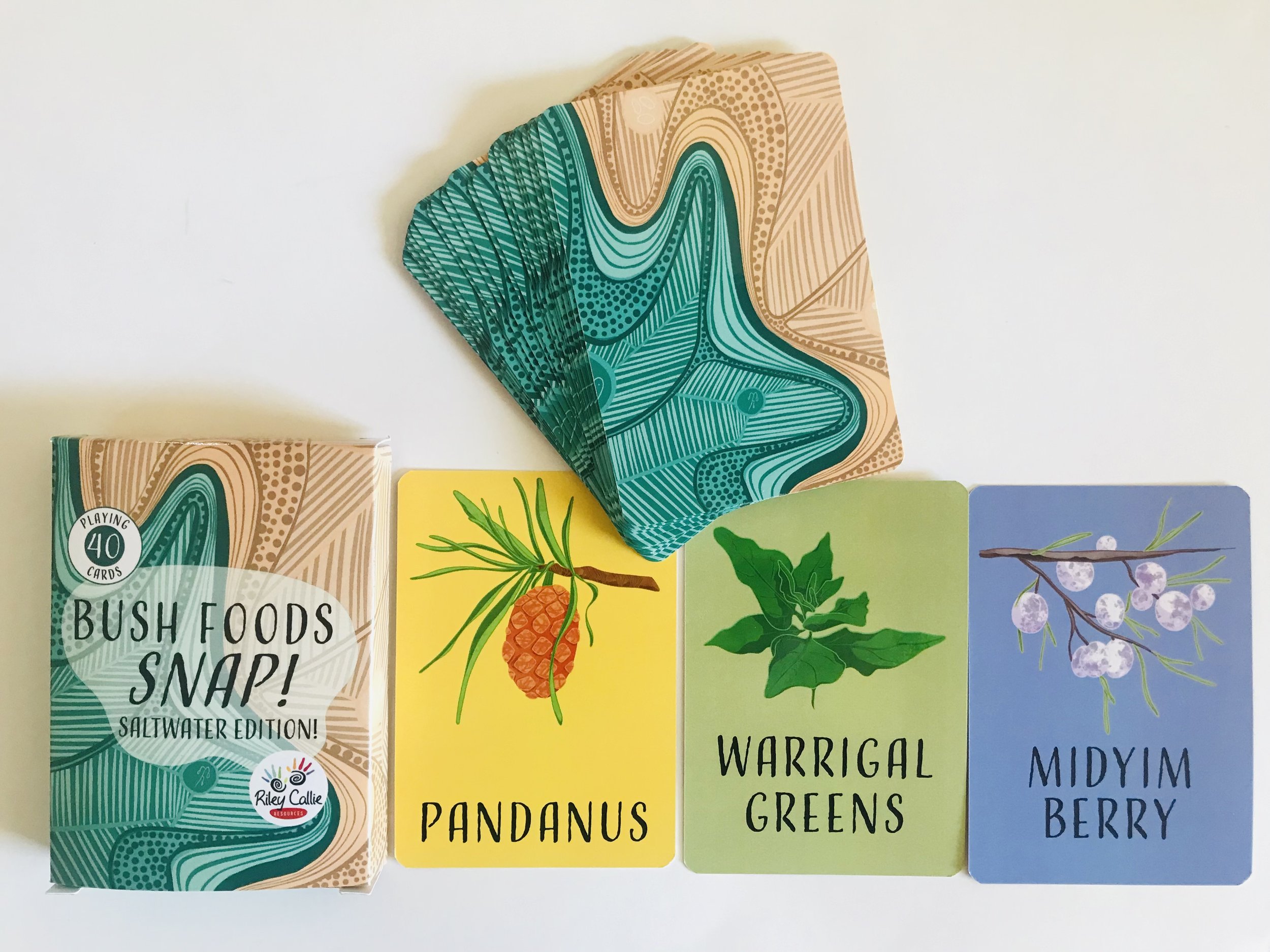 Bush Foods Snap Game Saltwater Country Edition Oz Tukka Australia