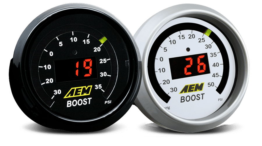 AEM Digital 30 to 35psi Boost Gauge OZ Tuning