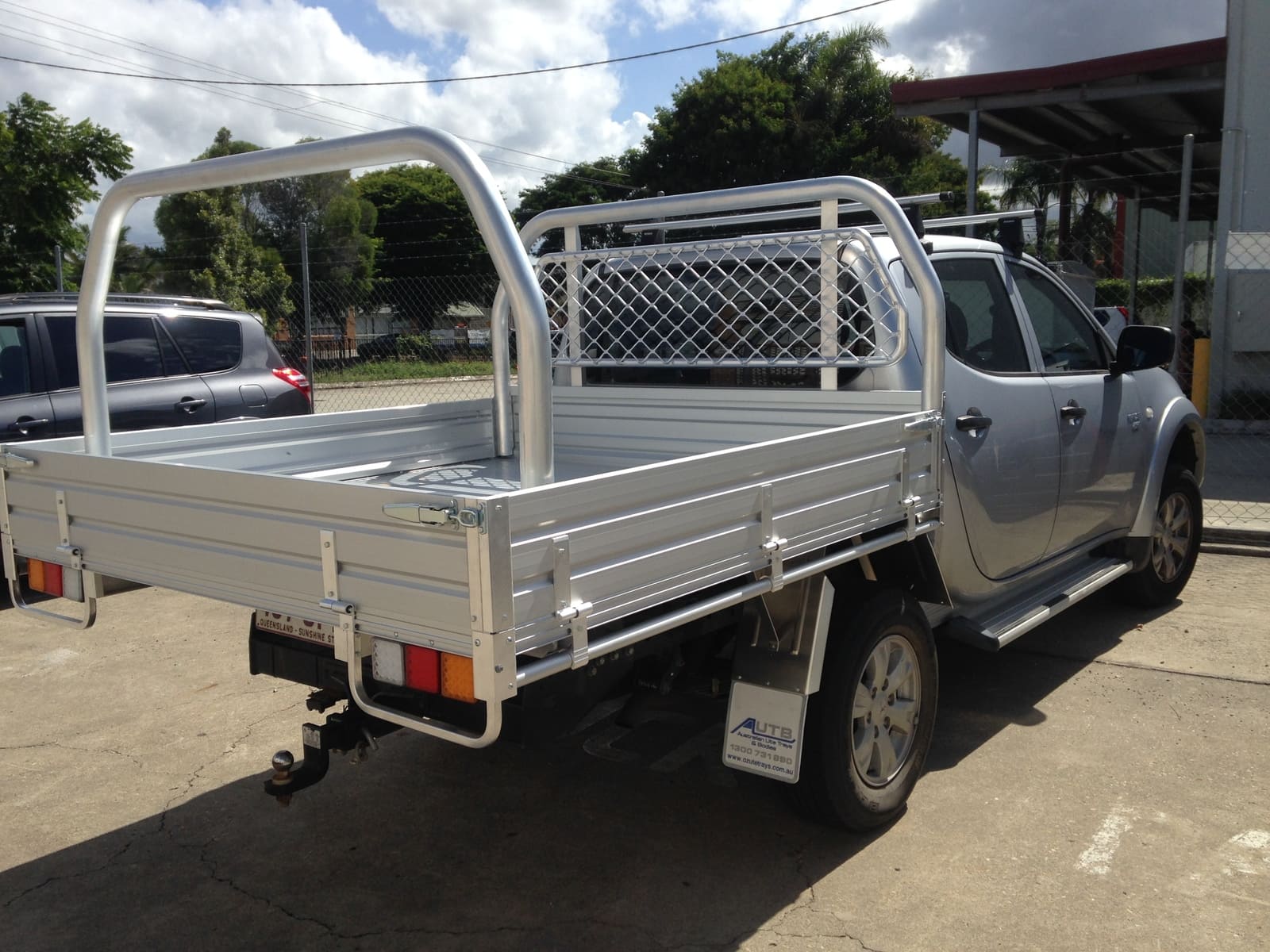 Rear Ladder Rack 2.5inch Recessed Rear Rack 1855 Australian Ute