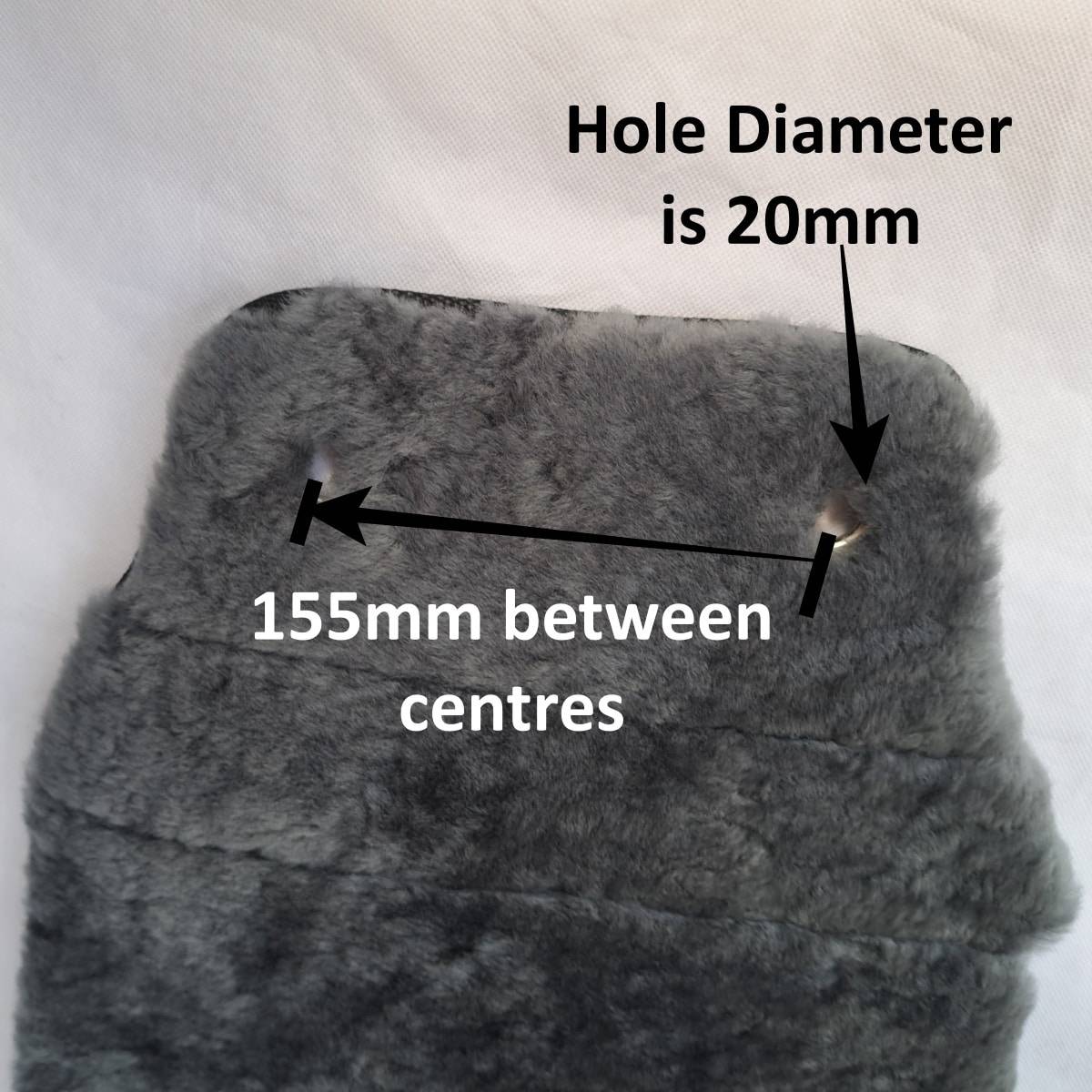 Sheepskin Car Seat Insert - Car Seat Cover