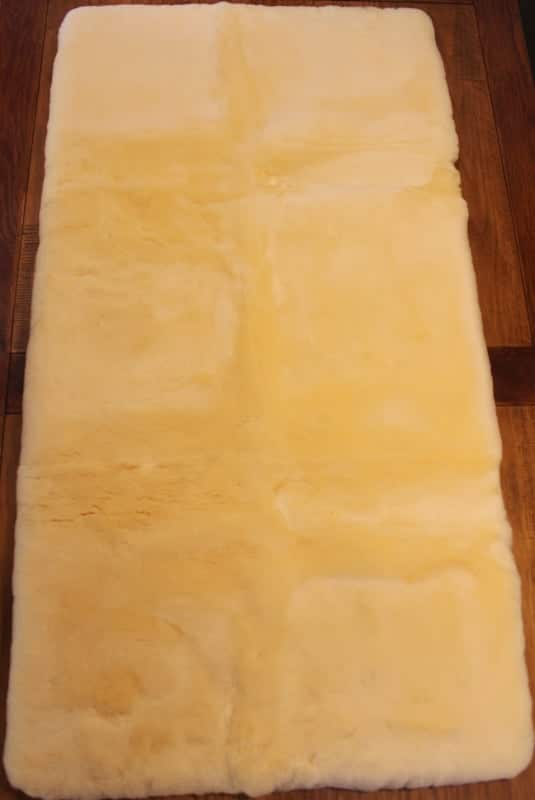 Sheepskin Cot Underlay Natural Lambskin Cot Underlay