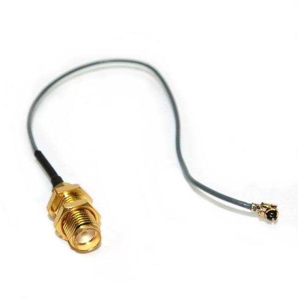 uFL to SMA RF connector | ozzmaker.com