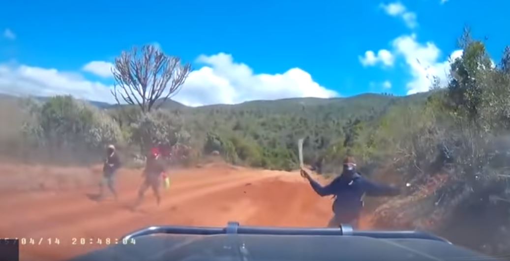 American couple narrowly escapes machetewielding bandits in Kenya