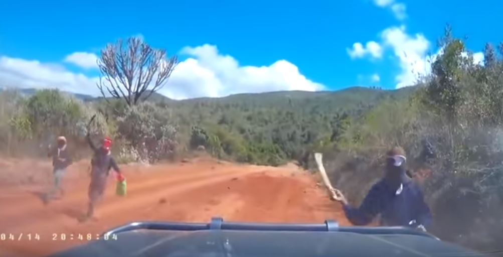 American couple narrowly escapes machetewielding bandits in Kenya