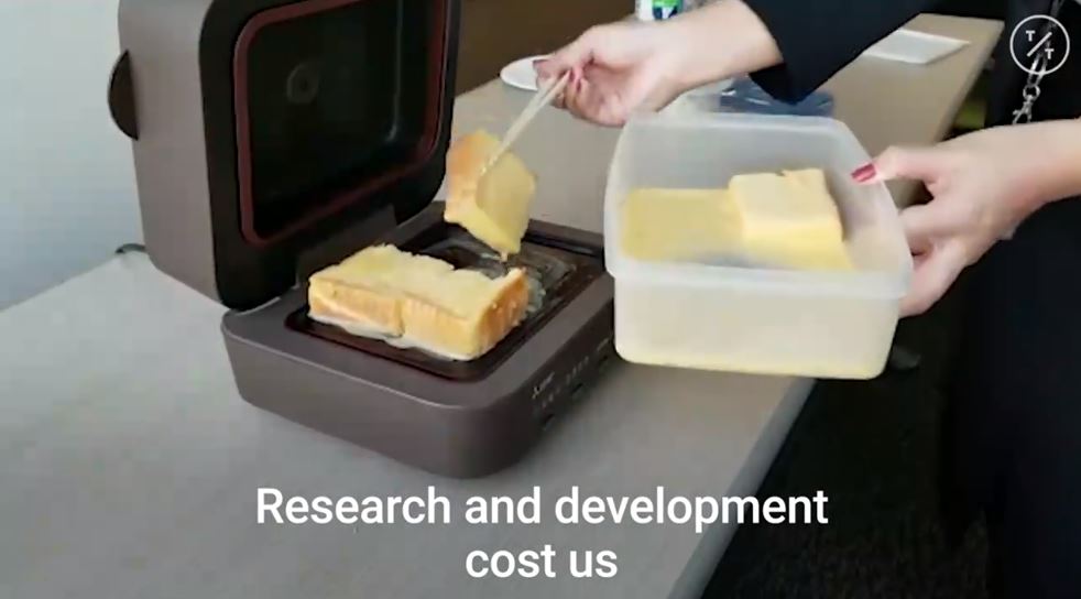 Japan has just perfected the toaster and it's price reflects that