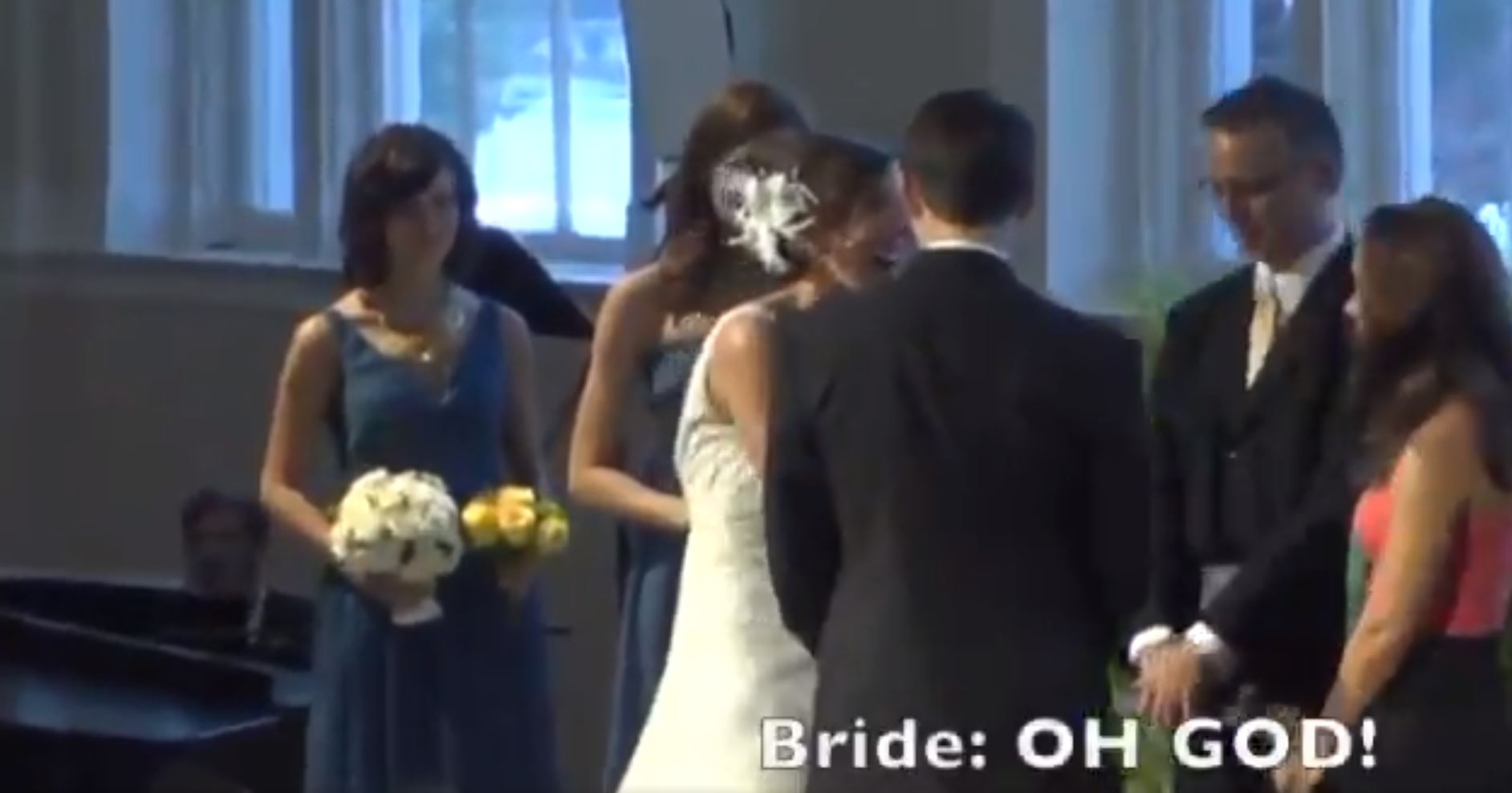 Bride revealing news about her ‘big dump’ at wedding has attracted millions of views