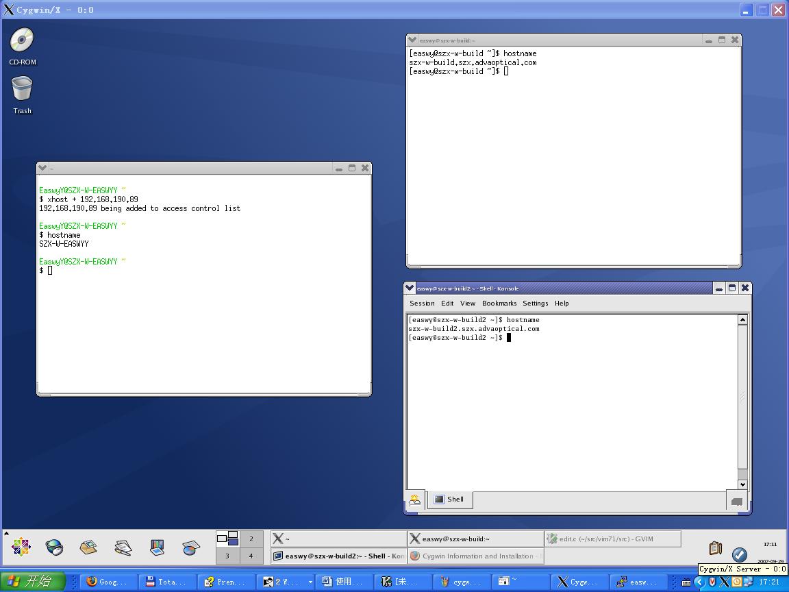 如何使用cygwinx登陆linux主机_cygwin x11协议连接linuxCSDN博客