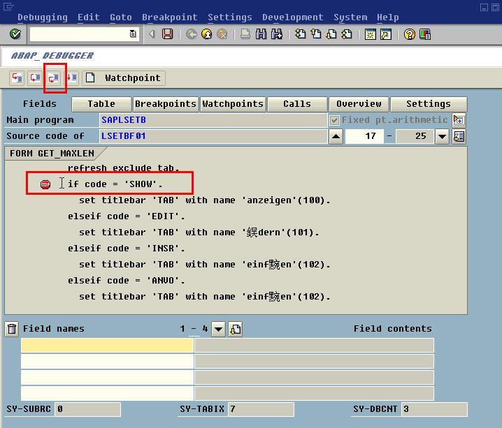 [SAP]Debug法修改Table数据_mysingleCSDN博客