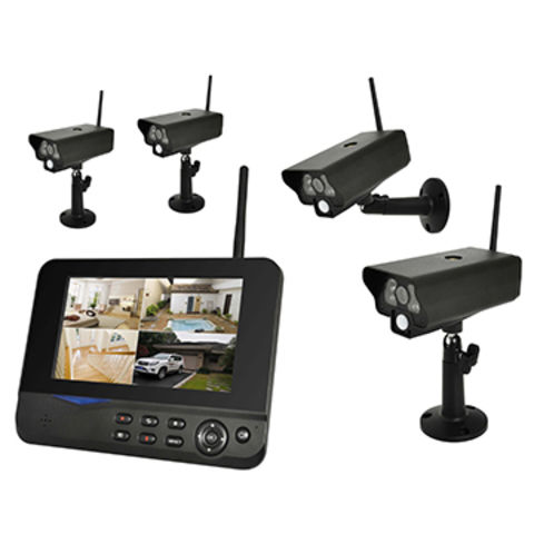 Buy Wholesale China 4ch Digital Wireless Camera & Dvr System With 7
