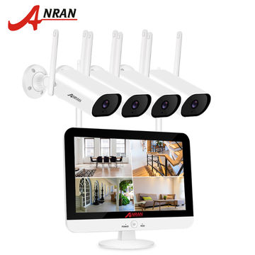ChinaANRAN New 4CH 1080P HD Wireless NVR Kit 2mp outdoor WIFI CCTV