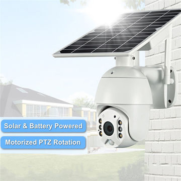 Ubox Low Power 4g Solar Ptz Camera 1080p Solar Camera 4g Sim Card Solar