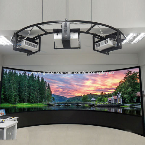 180° Custom Curved Projection Screen For Immersive Experiences