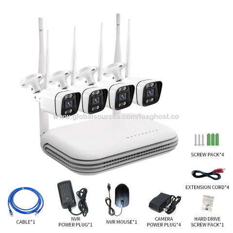 Buy Wholesale China 6ch 3mp Ip Camera Wireless Nvr Kit Cctv Camera