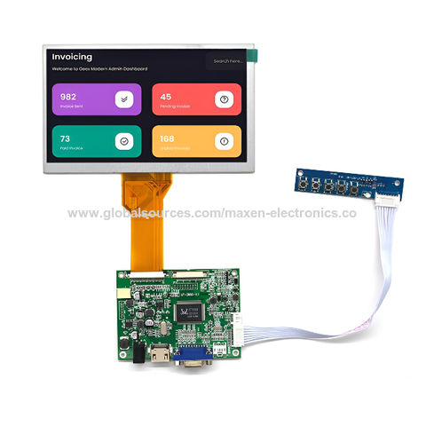 Buy Wholesale China Display 7 Inch Hdmi For 800x480 1024x600 Rgb 50 Pin