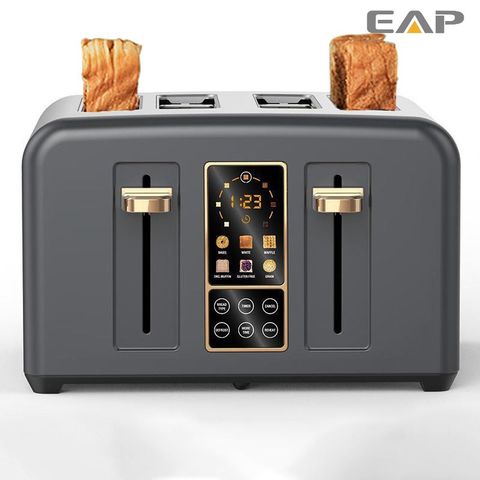 Buy Wholesale China 4-slice Toaster Easy-to Use 1500 Watt Toaster With