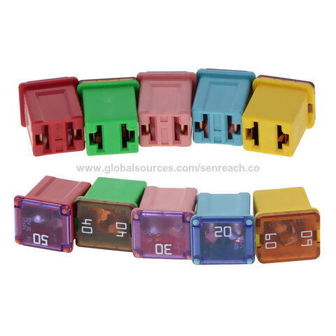 Low Profile Lp Micro Mini J Case Fuses Link 40 Amp Square Shape Slow