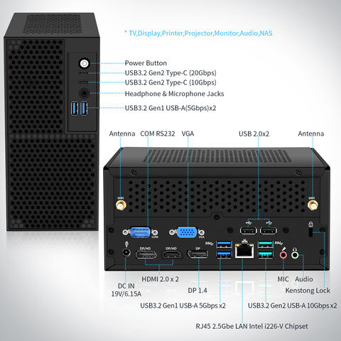 X3-b760 Small Form Factor Desktop Pc, Intel Core 14th Gen I5-14400