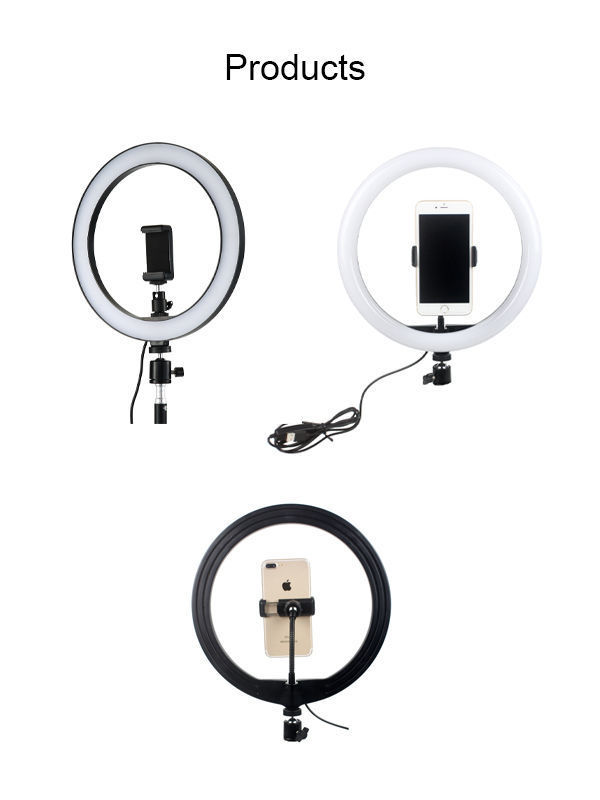 8inch 84Led 2M tripod Ring Light Photography studio Dimmable Video