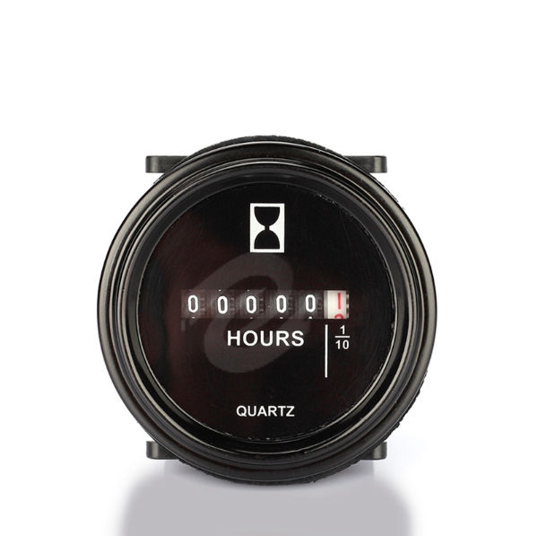 Hot Selling Sh1 Car Hour Meter Gauge Timer Round Mechanical Hourmeter