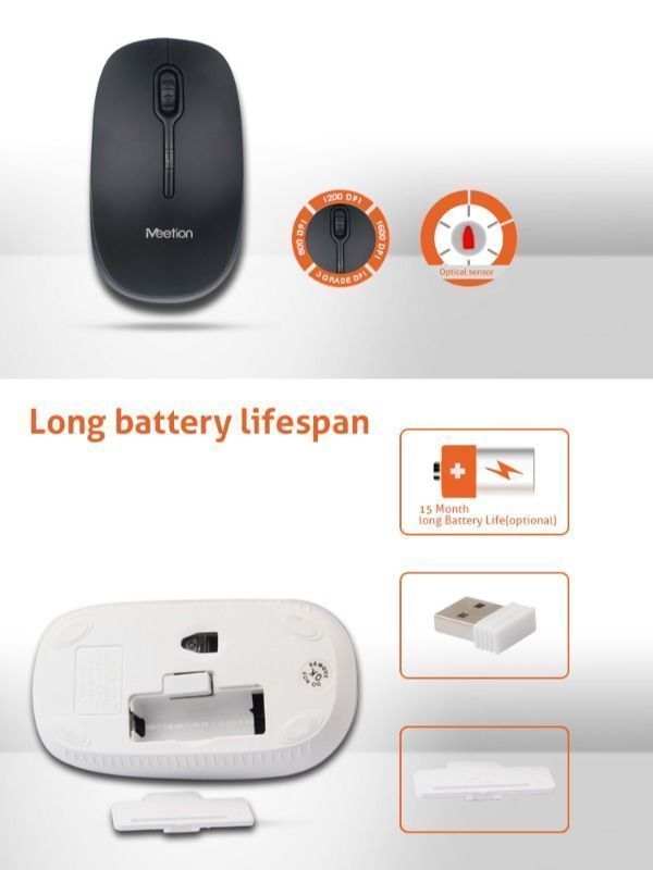 Hot Computer Manufacturing Companies 2.4G 1600DPI Optical 5V 100MA