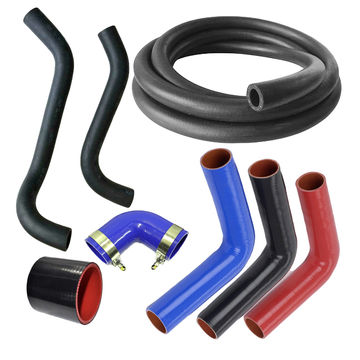 China Custom EPDM bending rubber radiator hose radiator coolant hoses