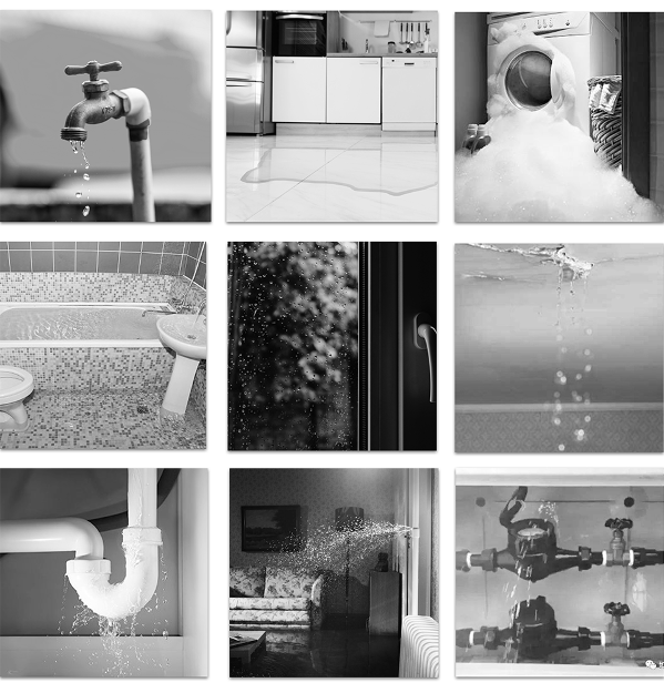 Tuya Smart Home Water Sensor for Sinks, Wireless Flood Overflow Sensor