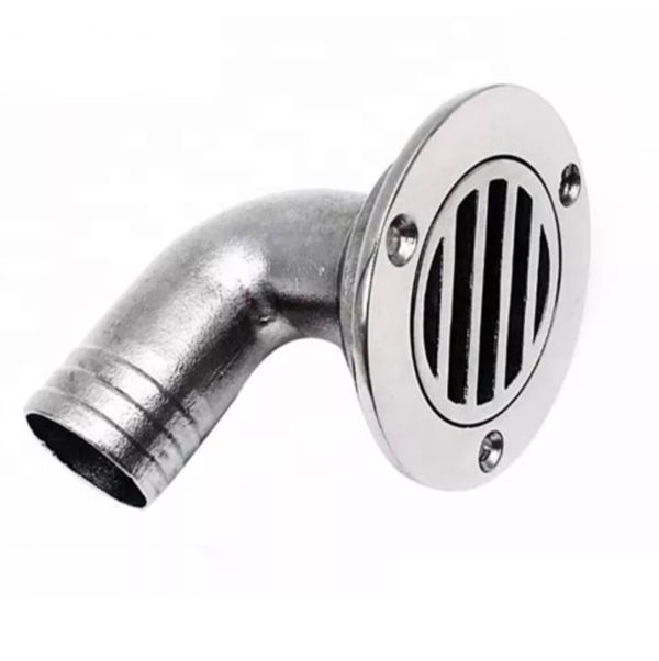 China Wholesale 316 Stainless Steel Marine Weldable Cockpit Drain For