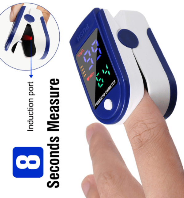 Stock LK87 Fingertip Pulse oximeter Portable Oxygen Sensor Accurate Fast Reading Oximeter OEM