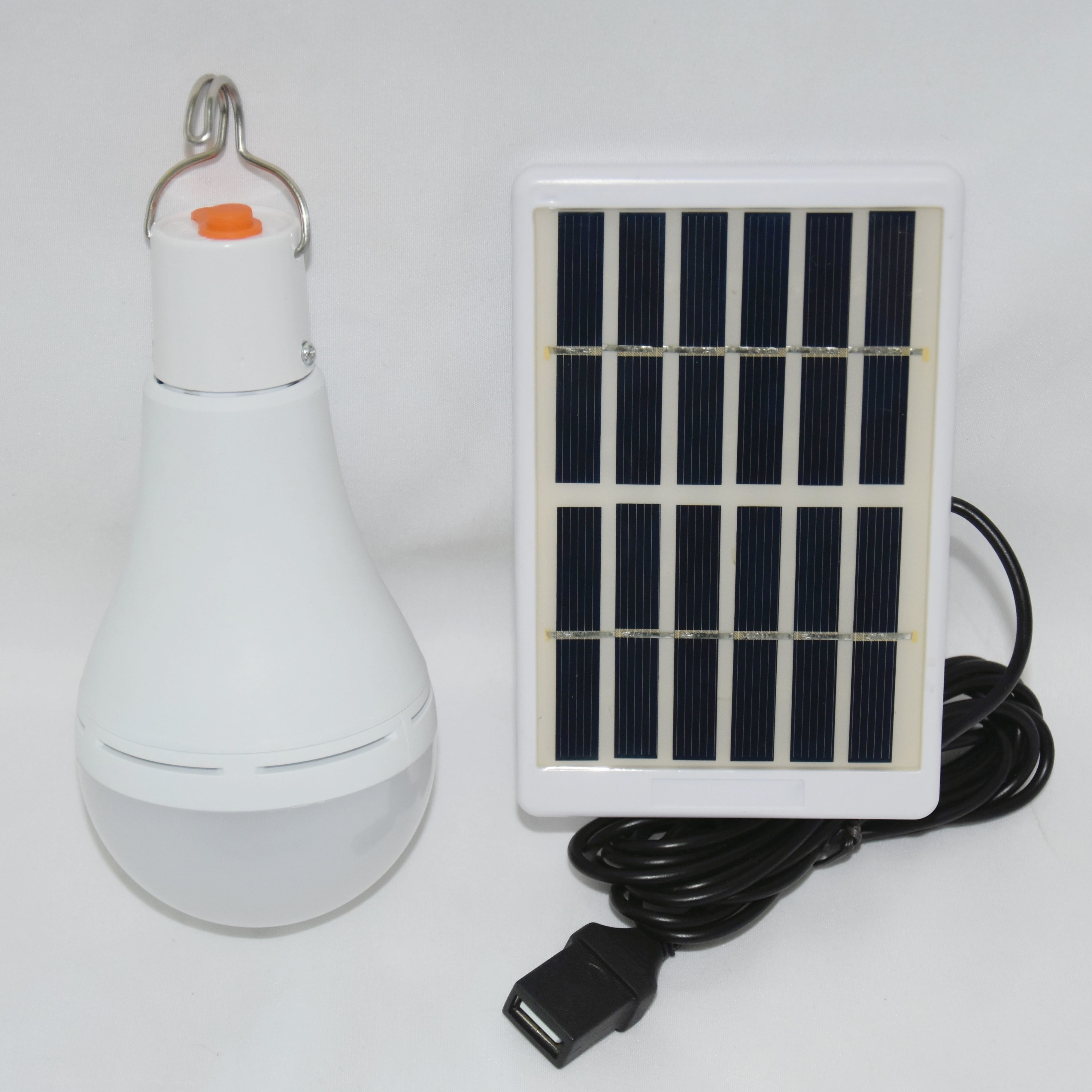 Buy Wholesale China Factory Price 9w White Light Led Solar Bulb Light 5
