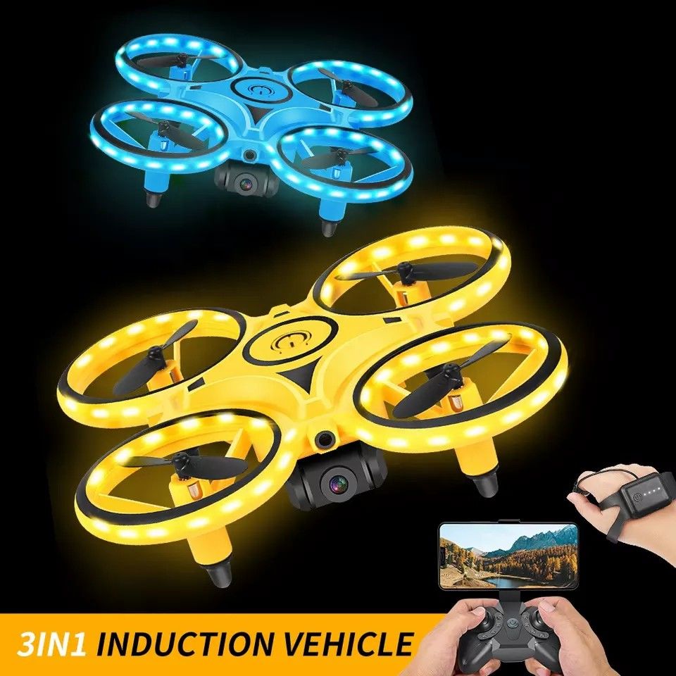Buy Wholesale China Long Range Drone Rc Glow Stunt Mini Drone With Led