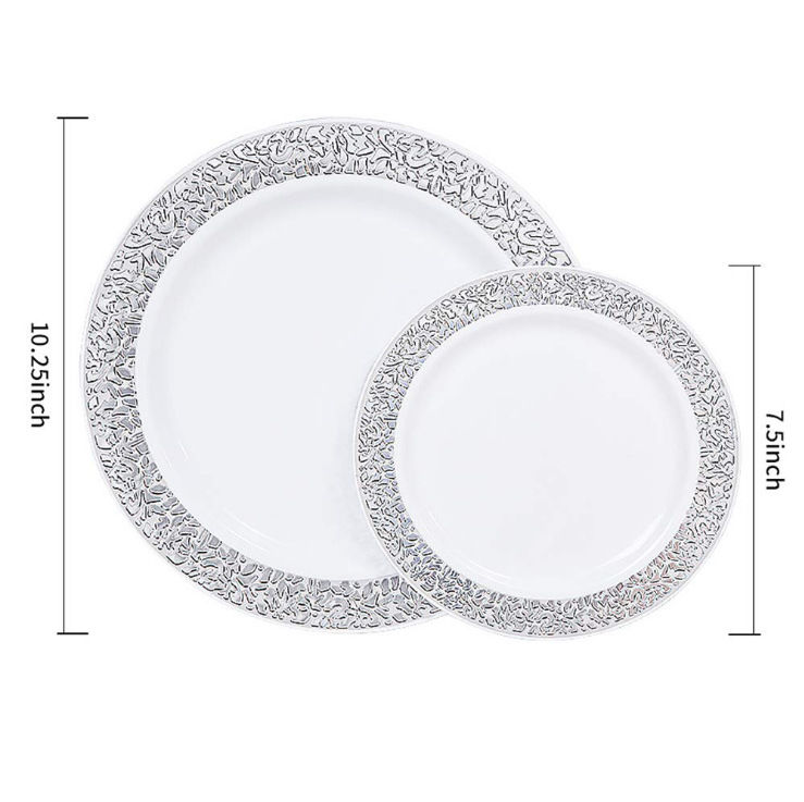 Buy Wholesale China 150pcs Disposable Plastic Dinnerware Party Set, 25